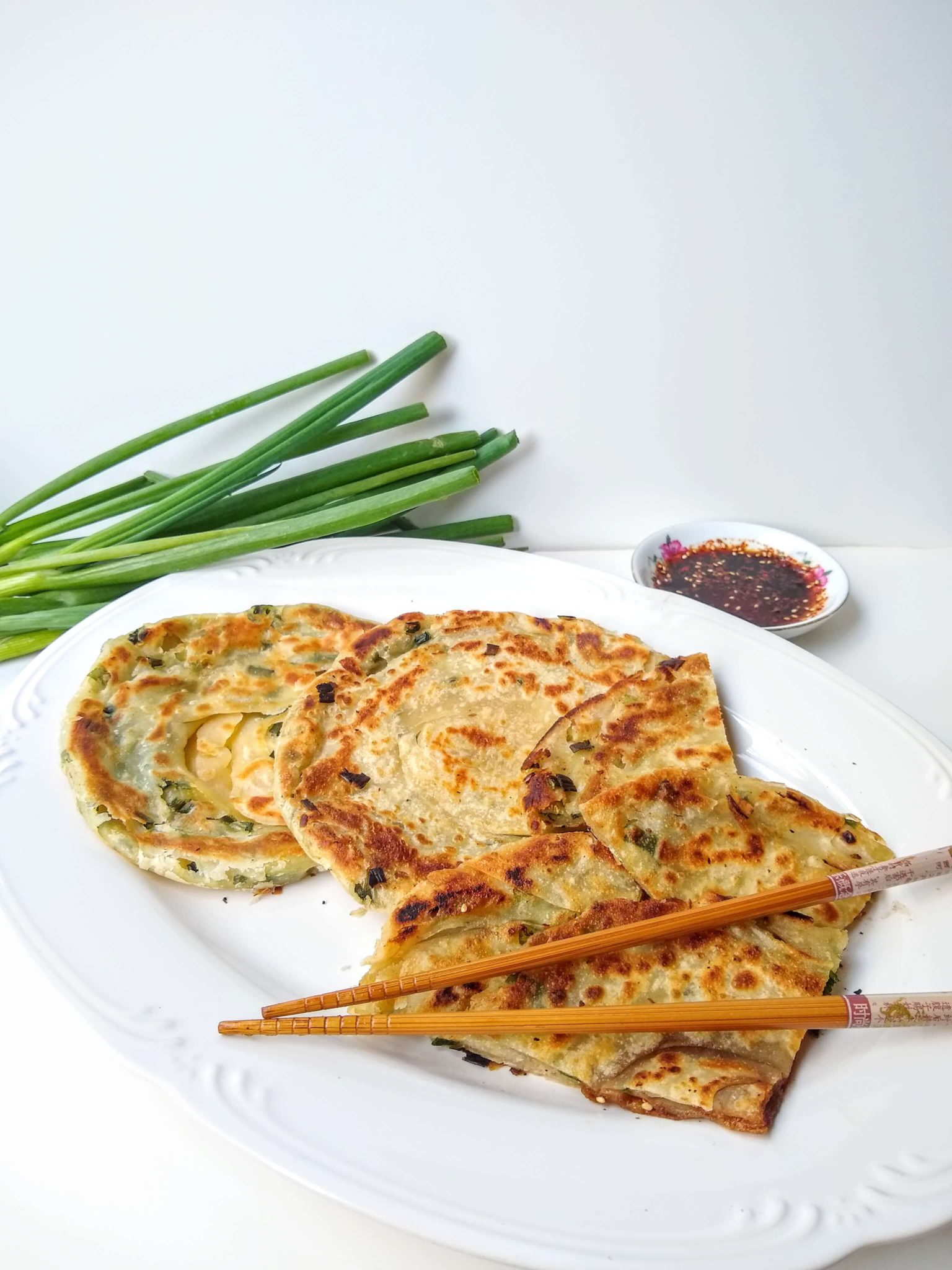 The Best Flaky Chinese Scallion Pancakes - Assorted Eats