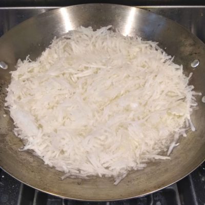 Boiling the Daikon