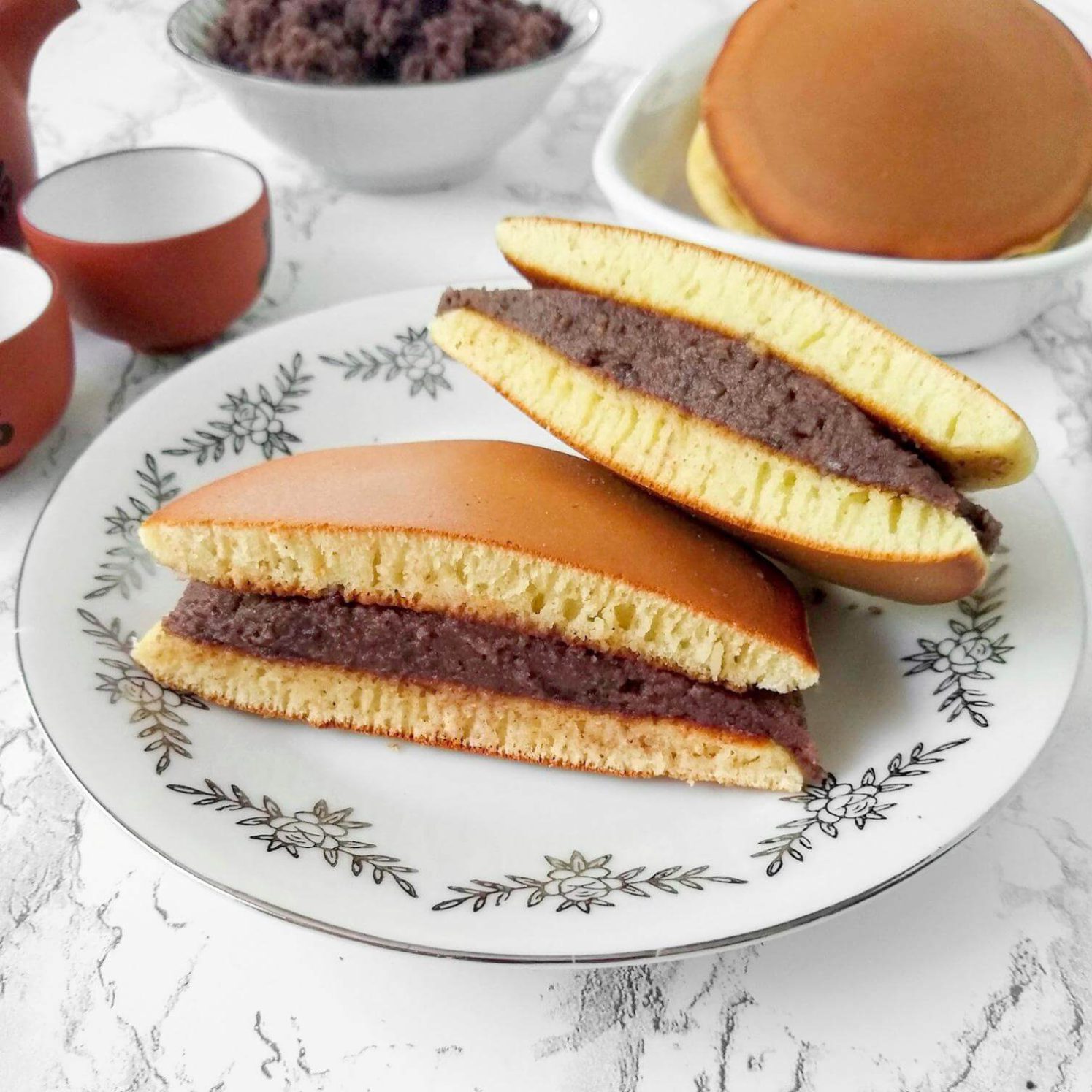 Easy Homemade Dorayaki, Japanese Red Bean Pancake - Assorted Eats