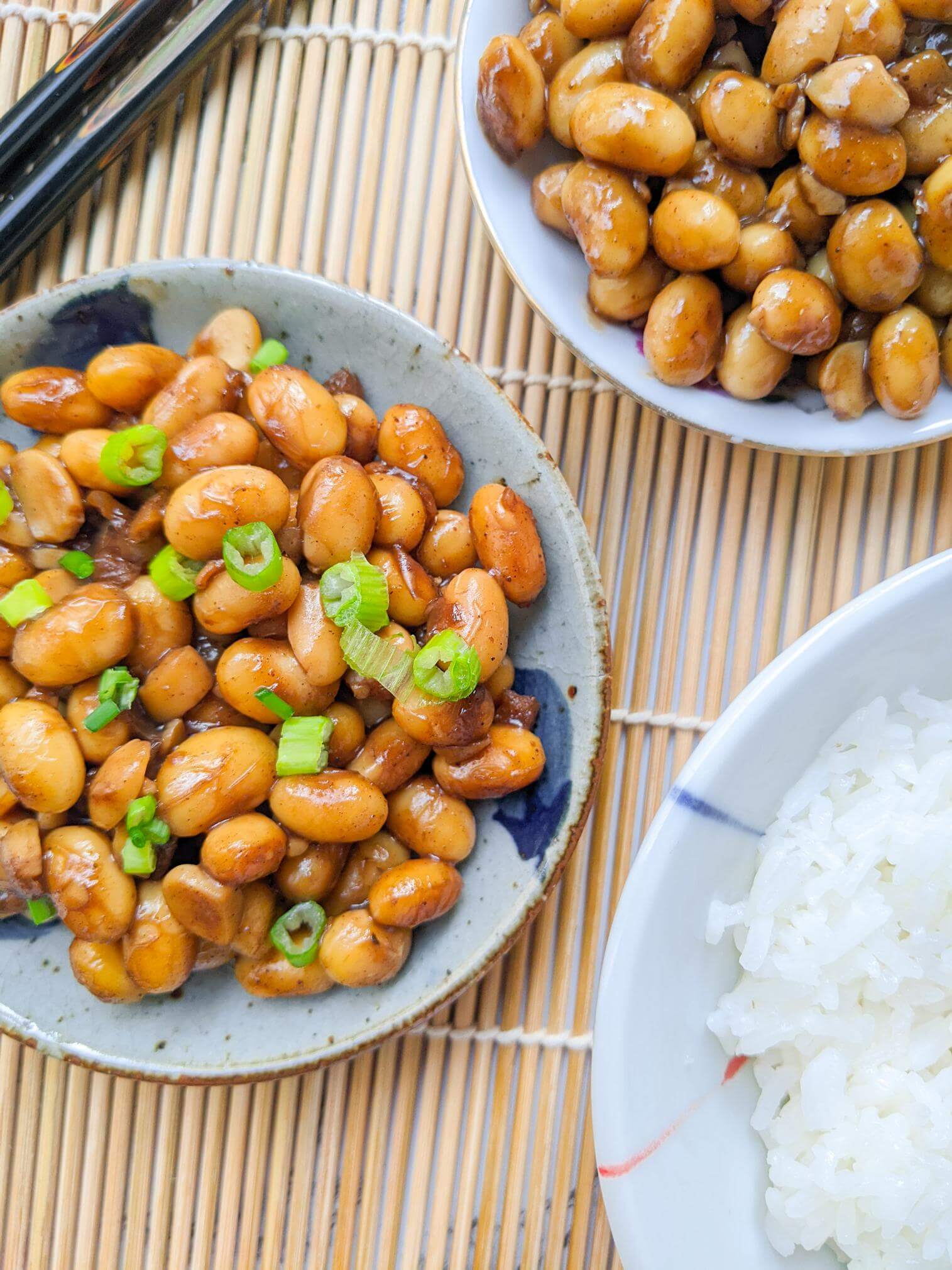 Easy Red Braised Soybeans - Assorted Eats