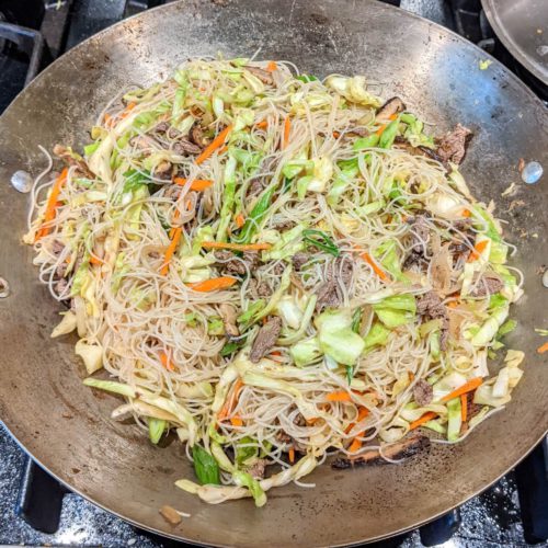 Mi Fen (Taiwanese Rice Vermicelli Stir fry, 炒米粉) - Assorted Eats